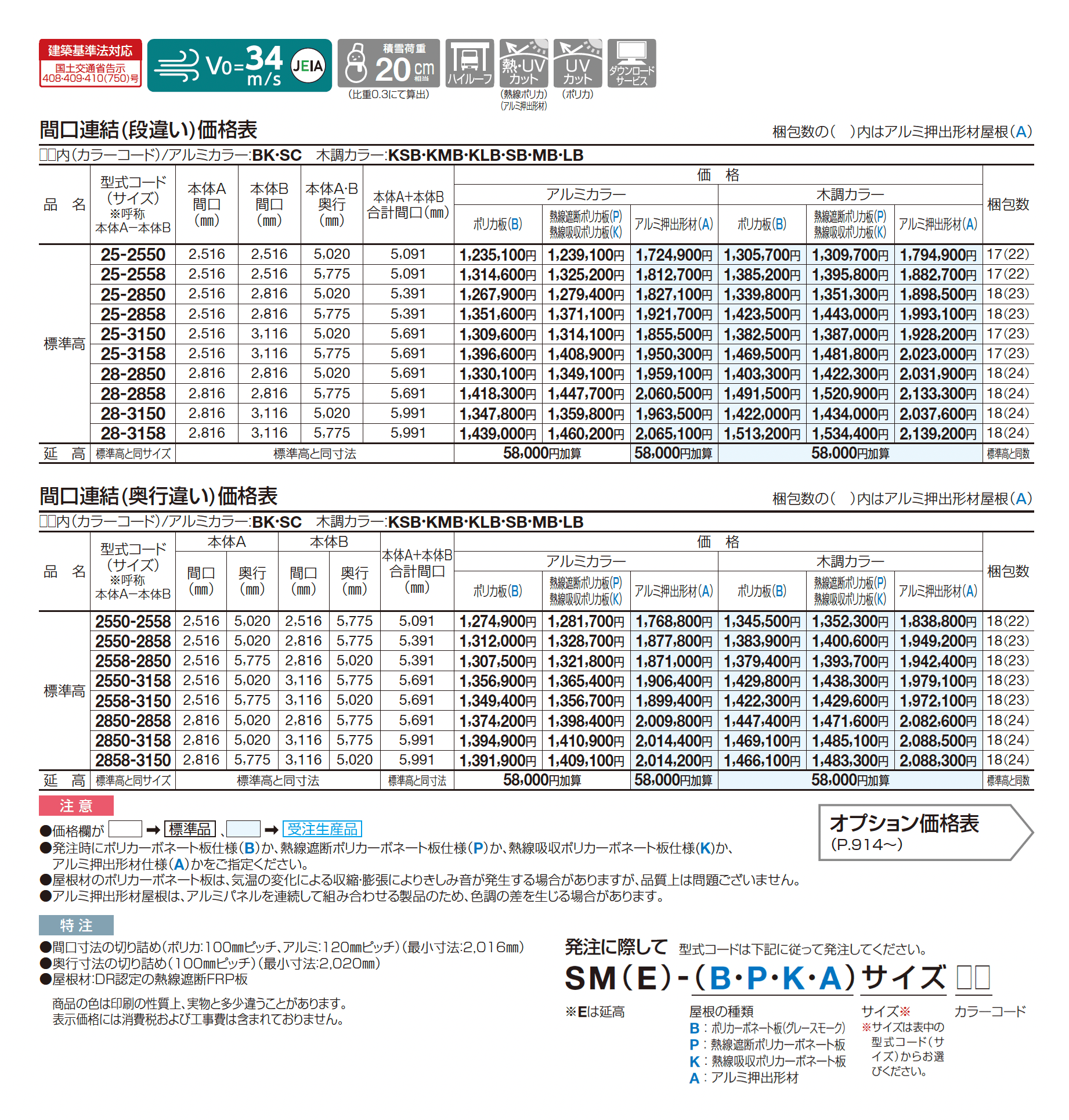 スマートポートR ワイドタイプ 間口連結_価格_1