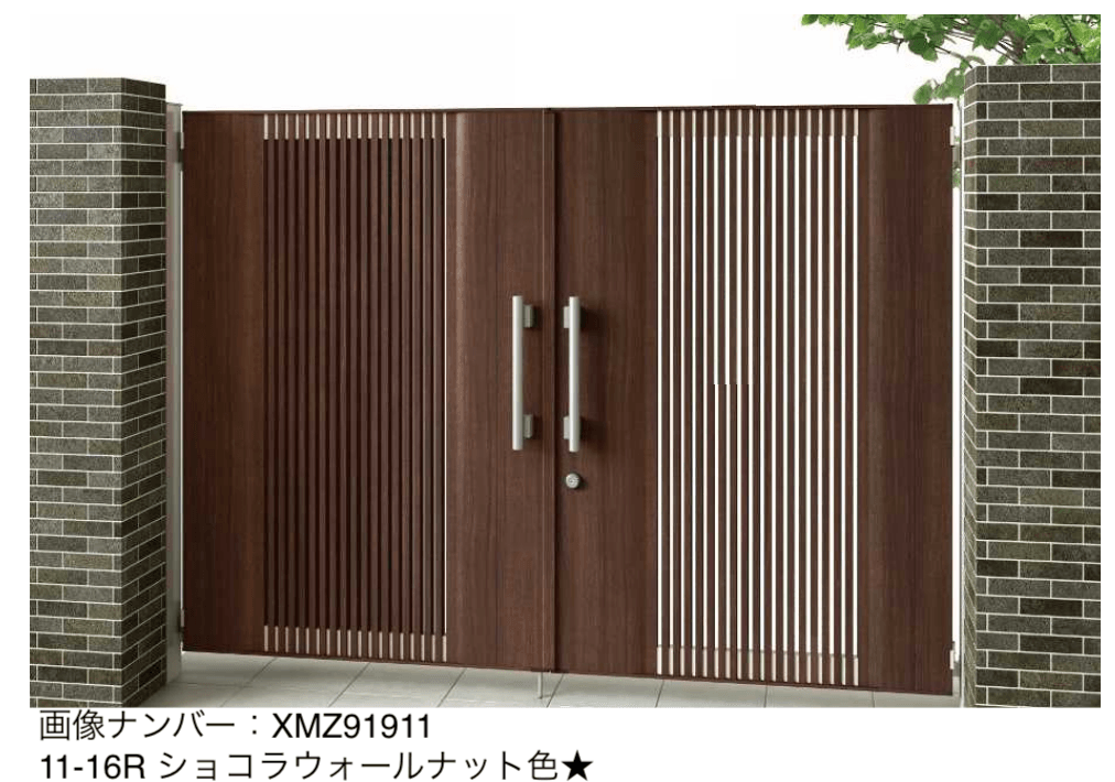 YKK APの「電気錠付共用門扉 エクスティアラ 門扉 TB1型【2025年6月発売】」