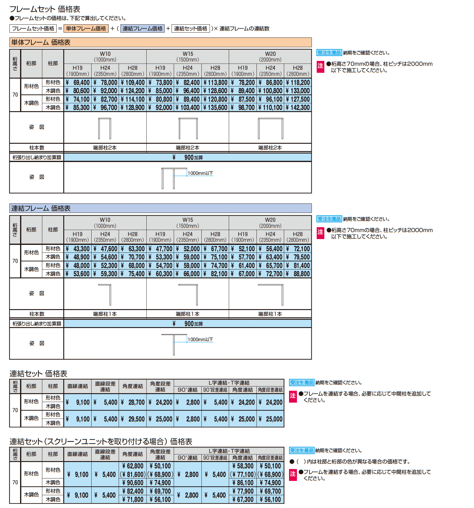 X.スタイル/クロス.スタイル フレーム_価格_1