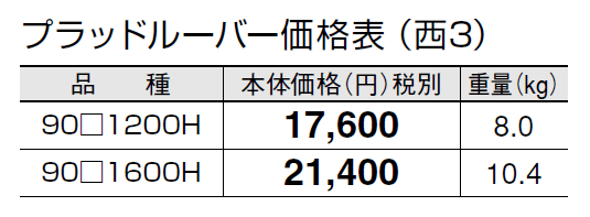 プラッドルーバー【2024年版】_価格_5