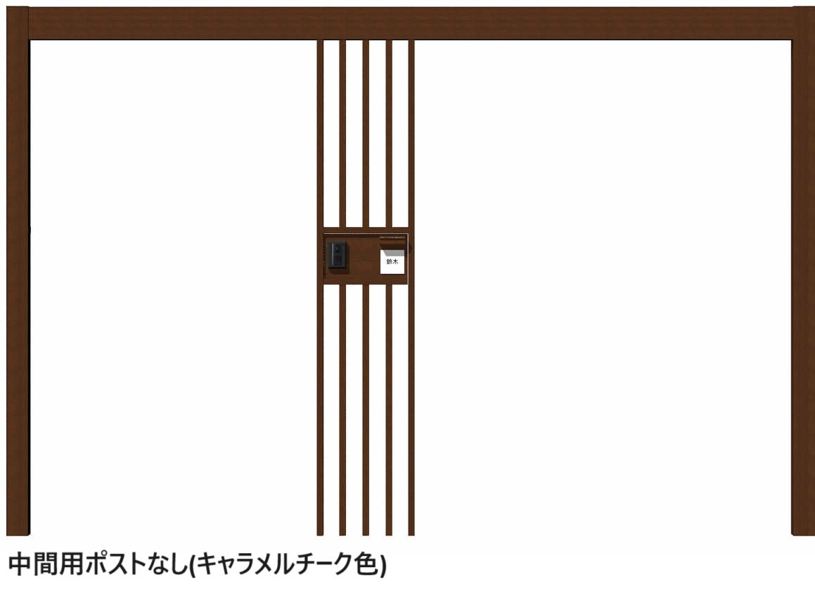 YKK APの「リレーリア 機能パネル 横型タイプ〈W393〉(フロントフレーム用)」のサブ画像2