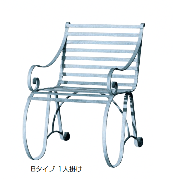 オンリーワンクラブの「アイアンガーデンベンチ」のサブ画像6