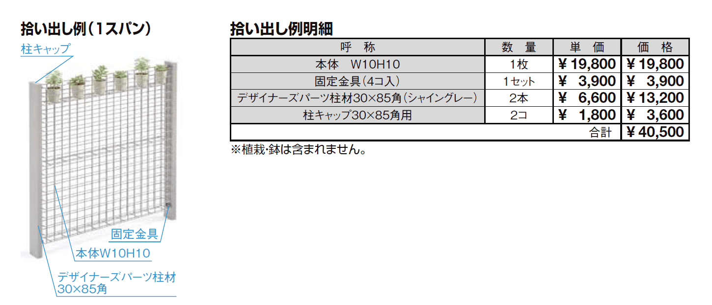 エコリス メッシュパネル【2024年版】_価格_2