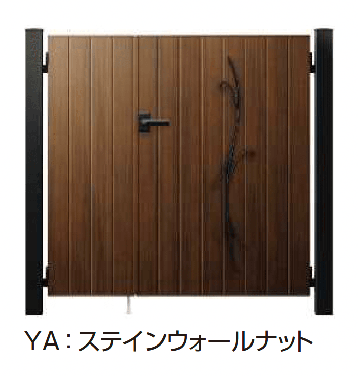 YKK APの「ルシアス 門扉 TM2C型 鋳物+たて目隠し【2025年6月発売】」のサブ画像6