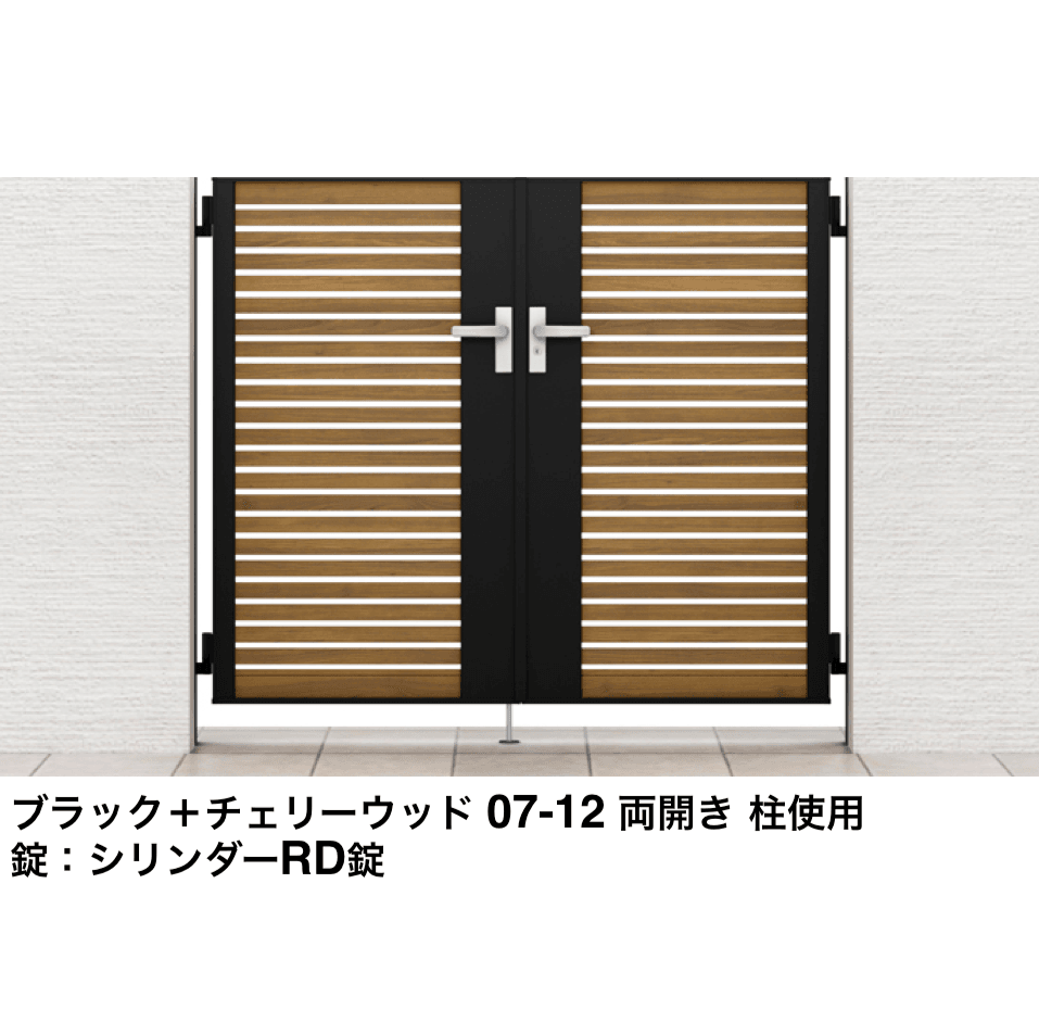 LIXILの「開き門扉AB ウッディYS1型」のサブ画像6