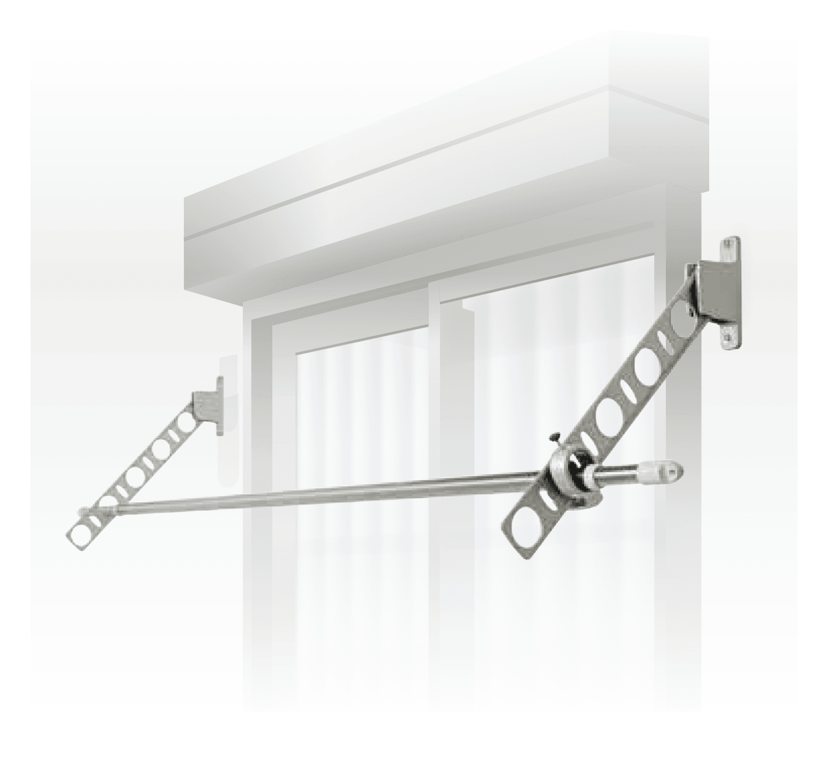 Bullsの「窓壁用物干金物 ドライウェーブ」