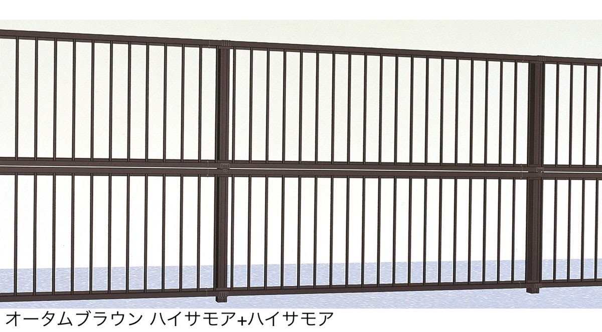 LIXILの「アルミ2段柱 2型」