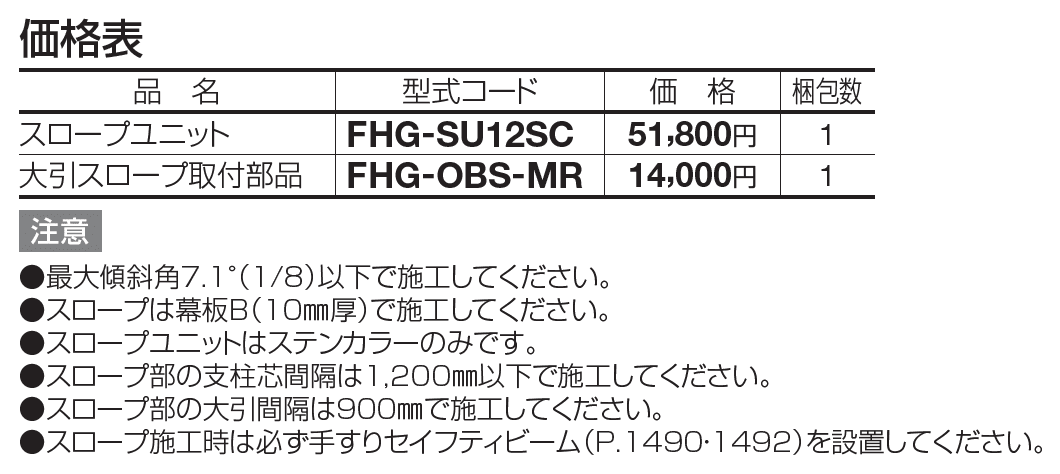ファンデッキ スロープユニット【2023年版】_価格_1