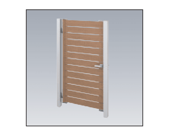 三協アルミの「ドレスパーツ ドレスボード(門扉枠・門柱)」