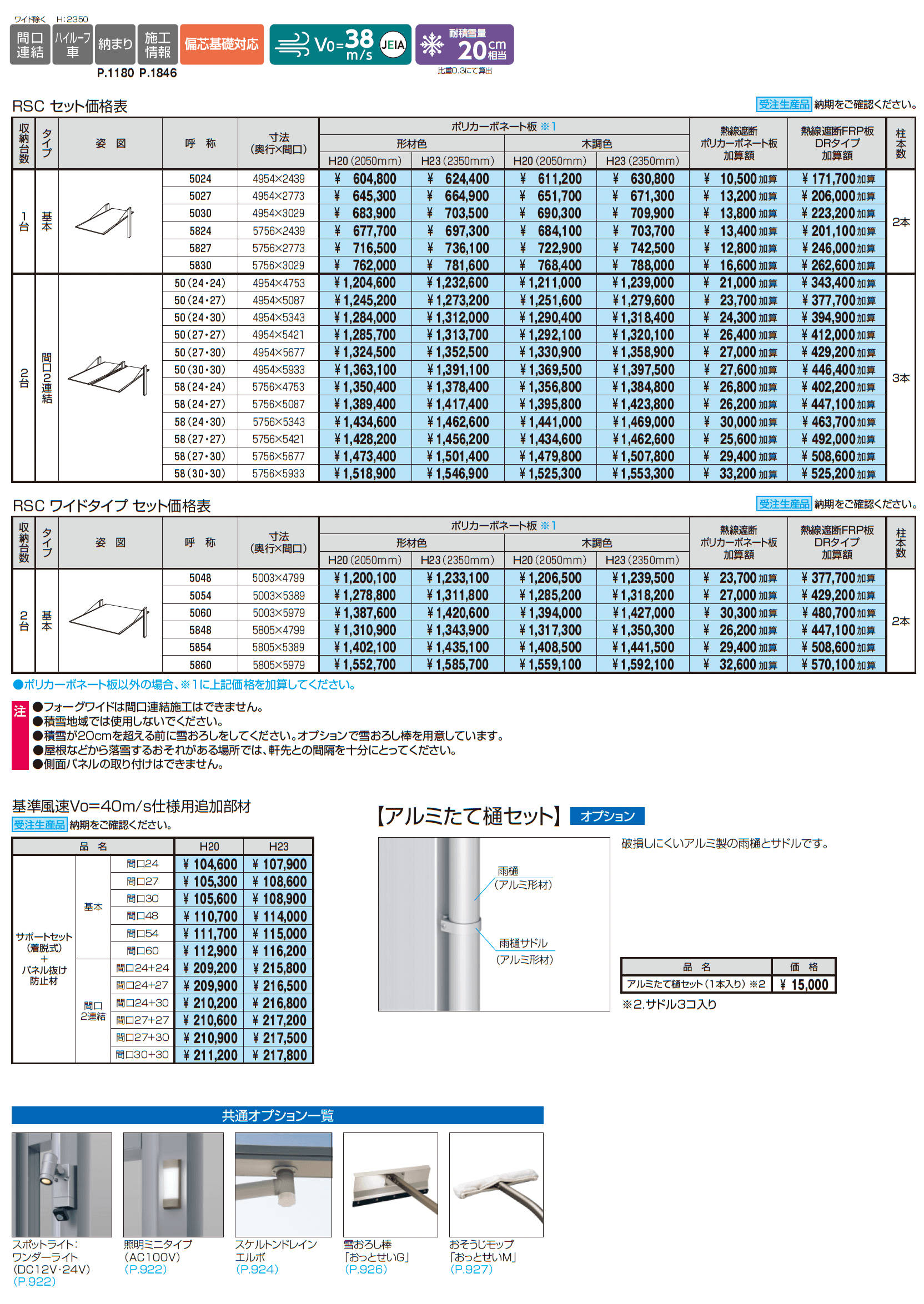 フォーグ/4G(基本・間口連結)_価格_1