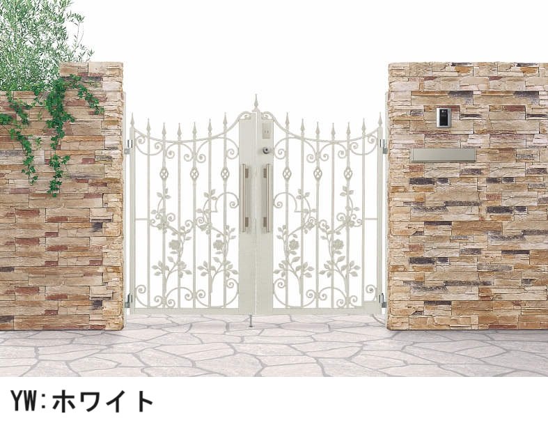 YKK APの「〔ピタットKey システム〕電気錠付 シャローネ 門扉シリーズ EA03型【2024年版】」のサブ画像4