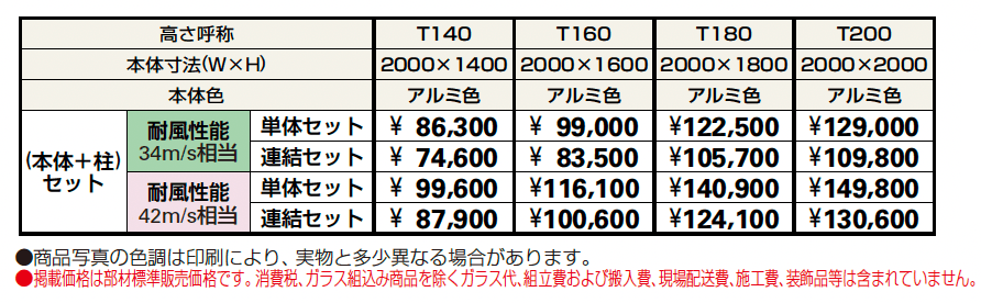 シンプレオ スクリーンフェンスR2型【2024年5月末まで】【2024年版】_価格_1