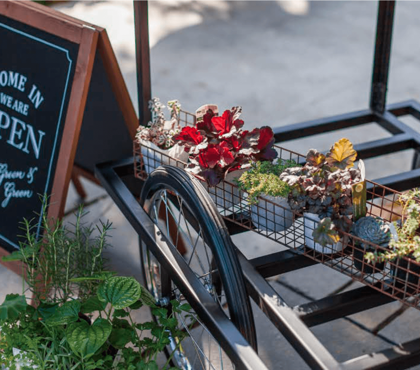 オンリーワンクラブの「ガーデンマルシェ/テント付ユニットテーブル/カウンターチェア」のサブ画像2