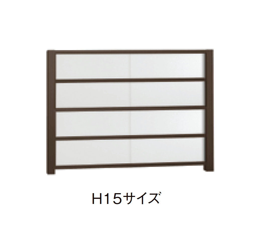 LIXILの「プラスG Gスクリーン 横格子タイプ」