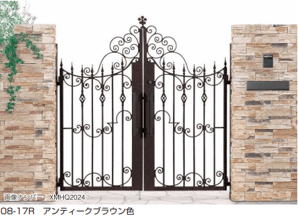 YKK APの「シャローネ 門扉 EA04型」