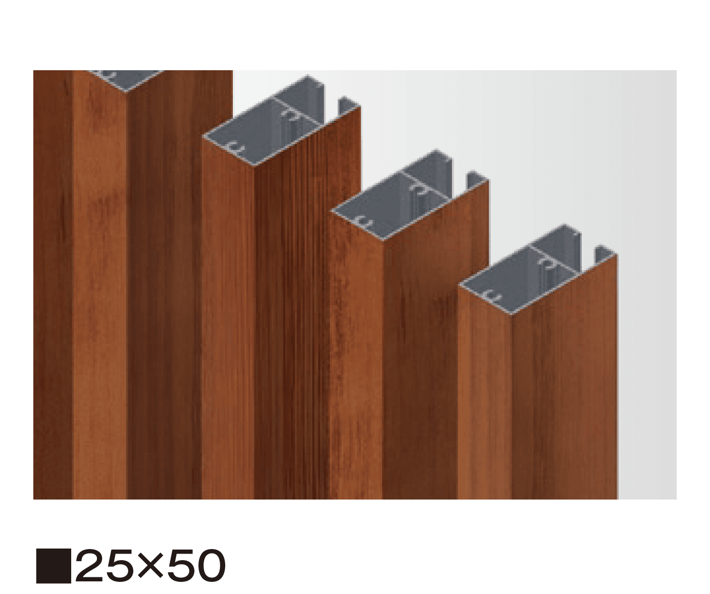 タカショーの「エバーアートウッド®︎ ルーバー部材」のサブ画像4