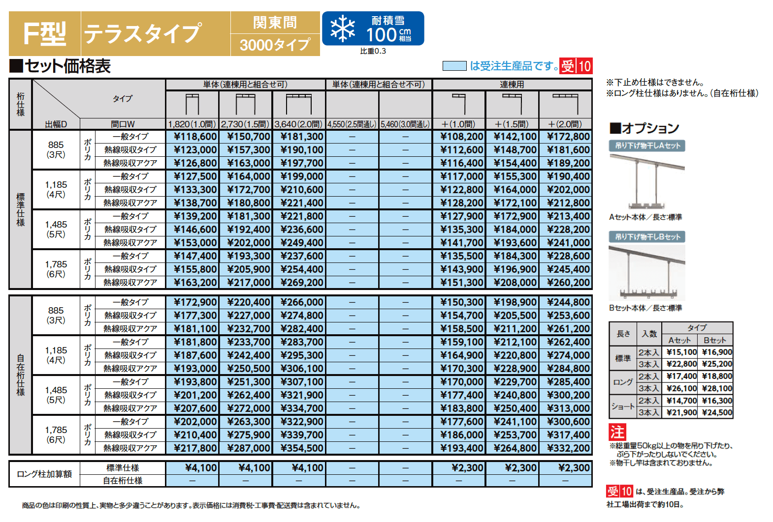 スピーネ F型 テラスタイプ 関東間【2024年版】_価格_3