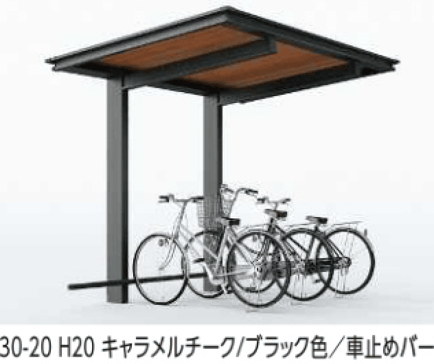 YKK APの「ルシアス サイクルポート 750タイプ 単体セット/奥行連結セット【2023年版】」のサブ画像3