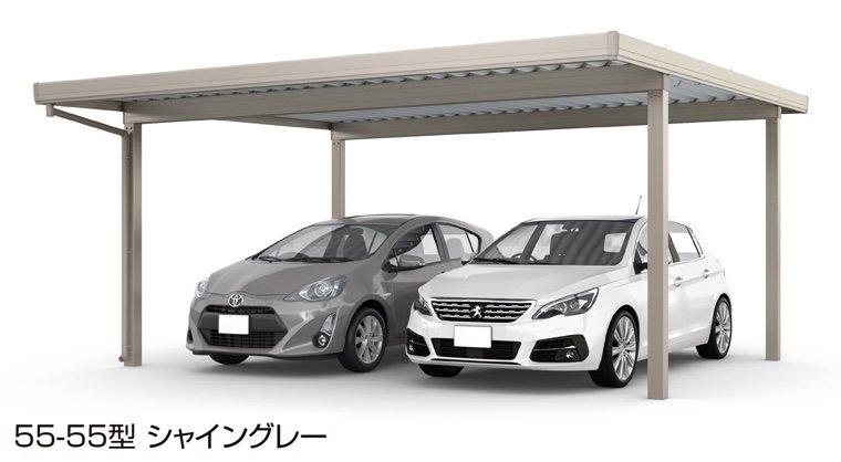 LIXILの「カーポートSW 900タイプ 2台用」のサブ画像7
