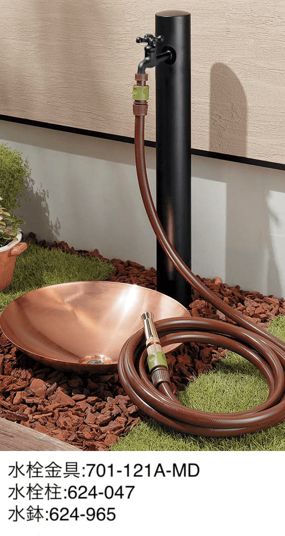 ギャザーの「ステンレス水栓柱」のサブ画像1