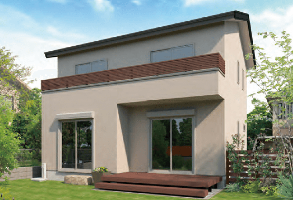 MINOの「笠木付彩木横格子手摺34H450タイプ【2024年版】」のサブ画像1