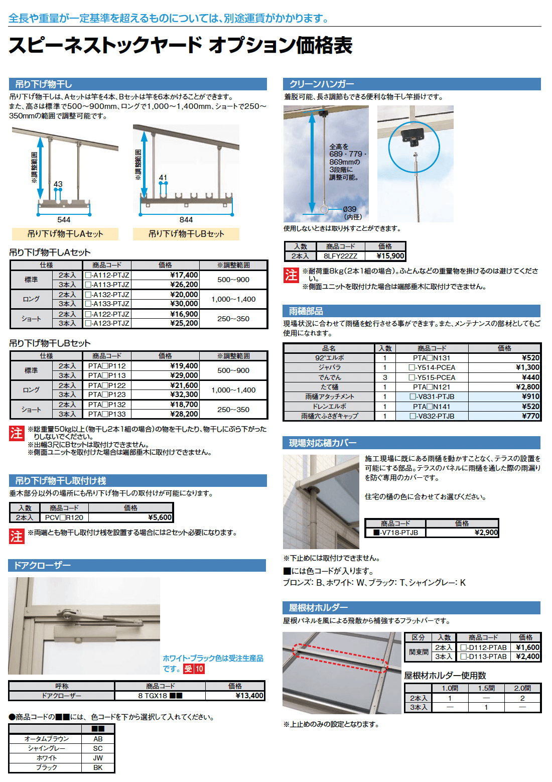 スピーネストックヤード パネルタイプ F型 関東間_価格_2