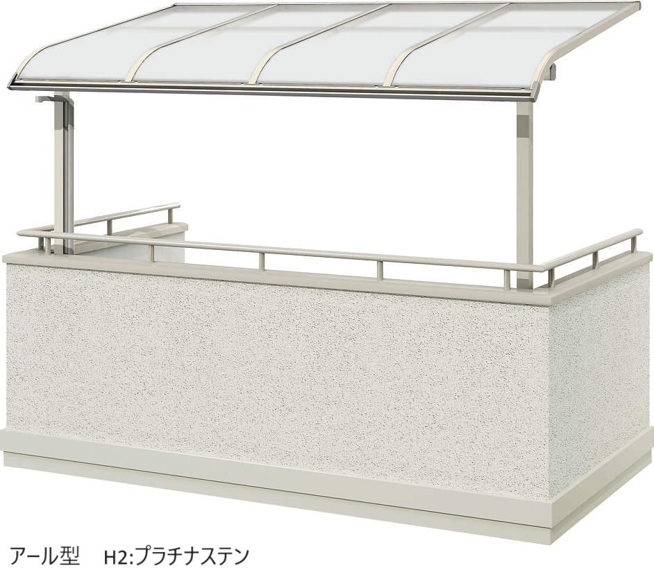 YKK APの「ソラリア 躯体バルコニー屋根 壁付納まり【2024年版】」のサブ画像5