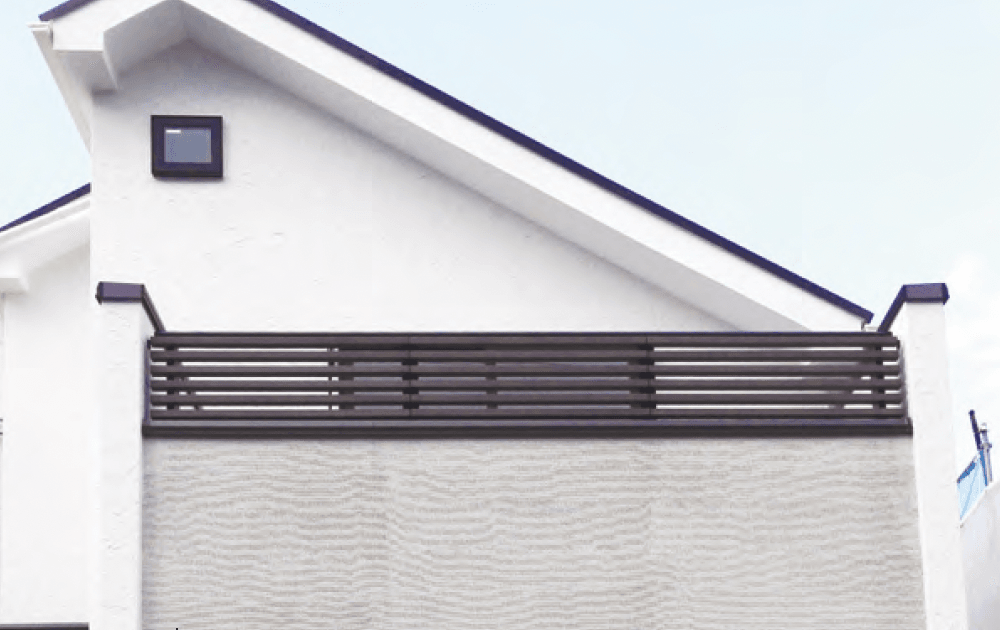 MINOの「笠木付彩木横格子手摺H400タイプ【2024年版】」のサブ画像1