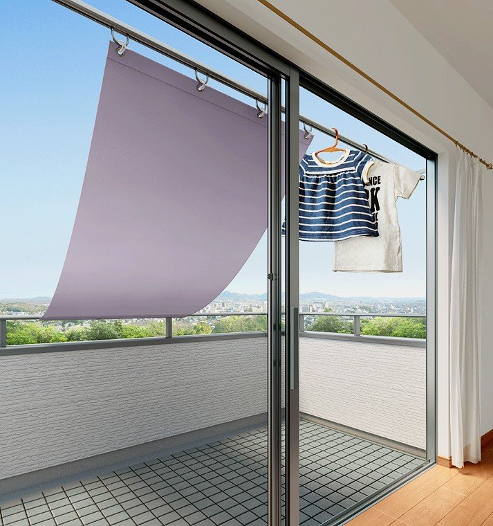 LIXILの「多目的バー・簡易タープ」