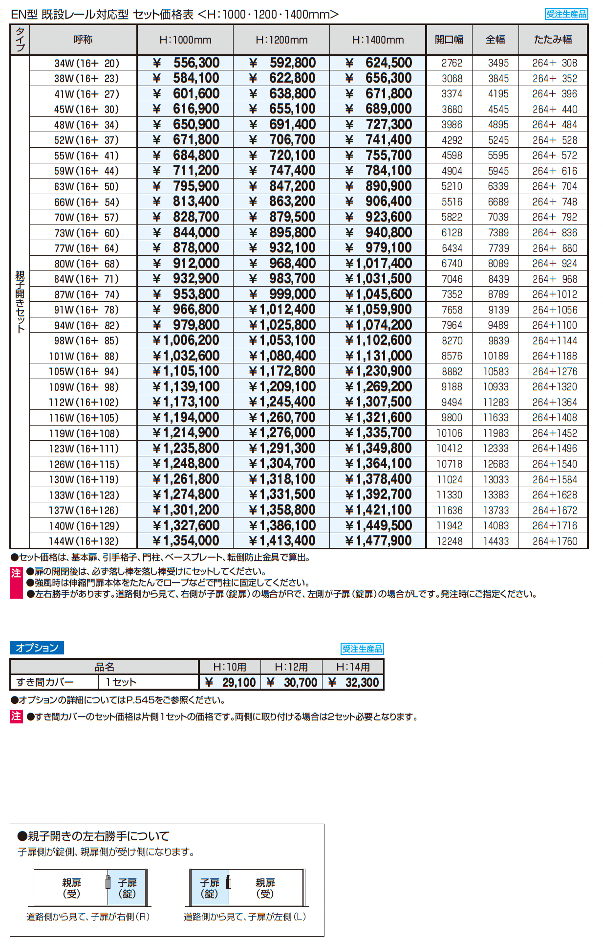 既設レール対応型 アルテンダEN型 レールタイプ_価格_3