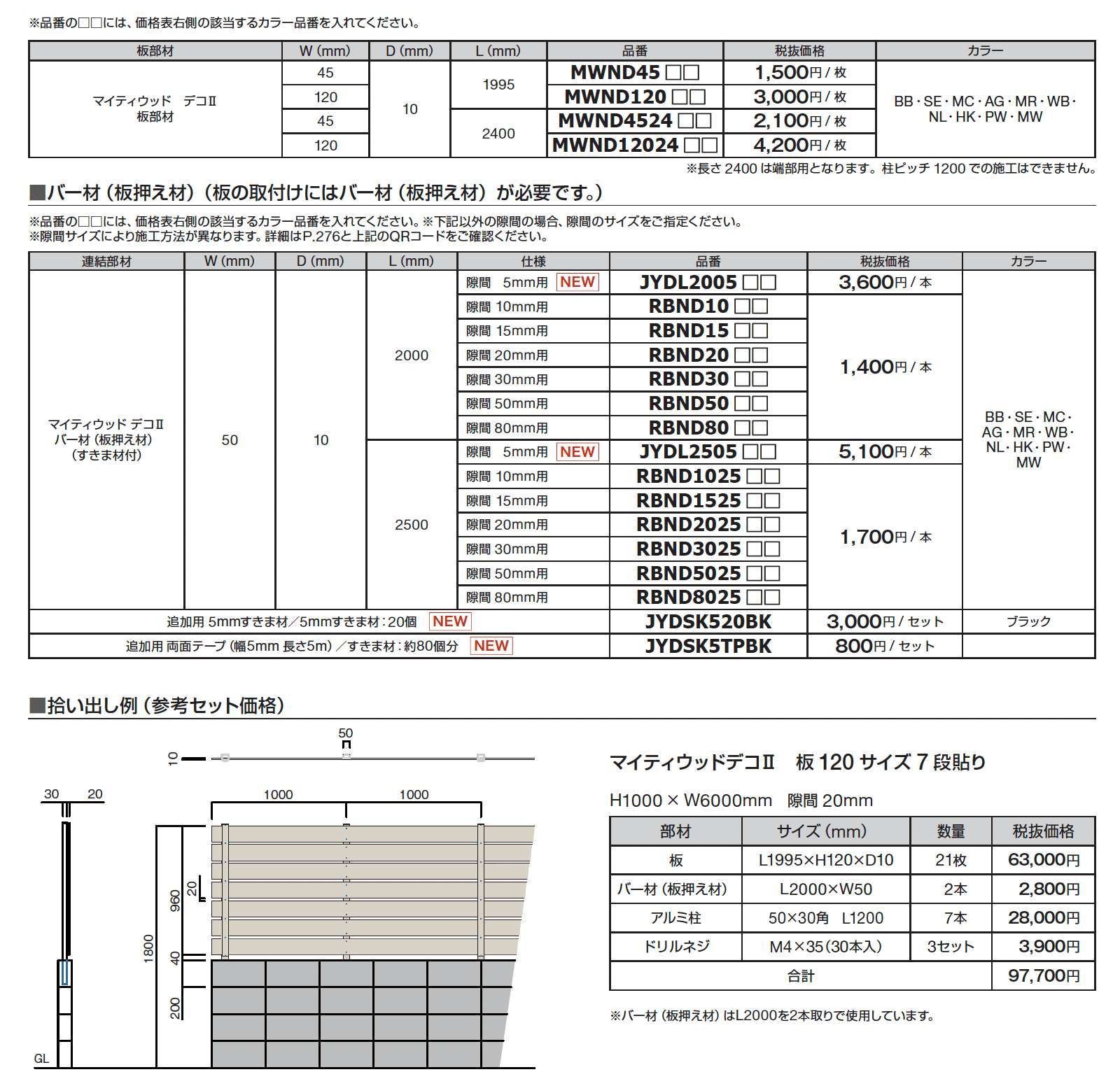 マイティウッド デコⅡ【2024年版】_価格_1