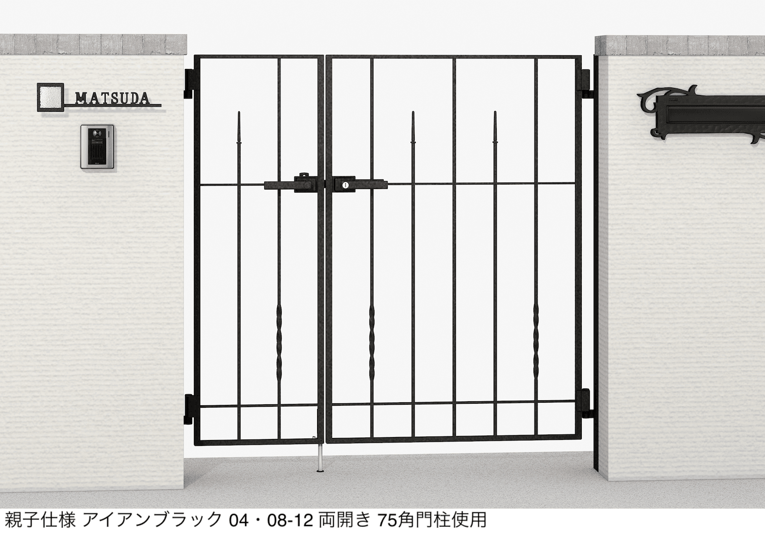 LIXILの「ラフィーネ門扉 3型」のサブ画像2