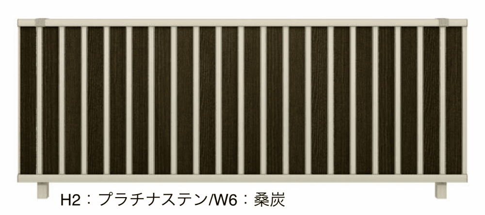 YKK APの「ルシアス フェンスF01型 たて目隠し【2024年5月末まで】【2024年版】」のサブ画像2