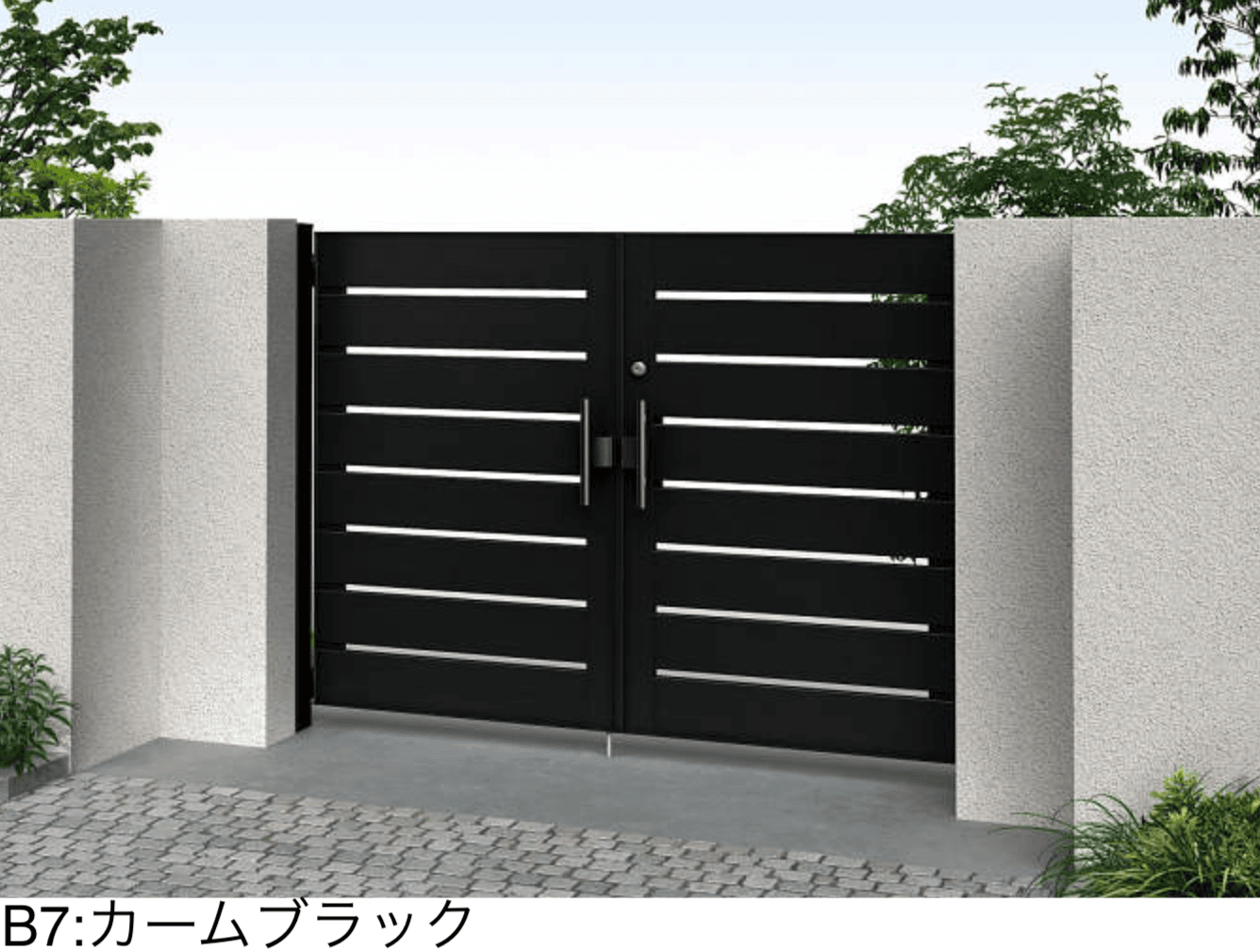 YKK APの「共用門扉 ルシアス 門扉 YS4型【2025年6月発売】」のサブ画像1