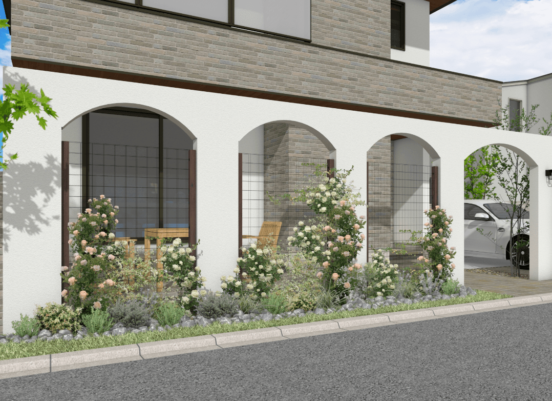 タカショーの「スタイルウォールアーチ」