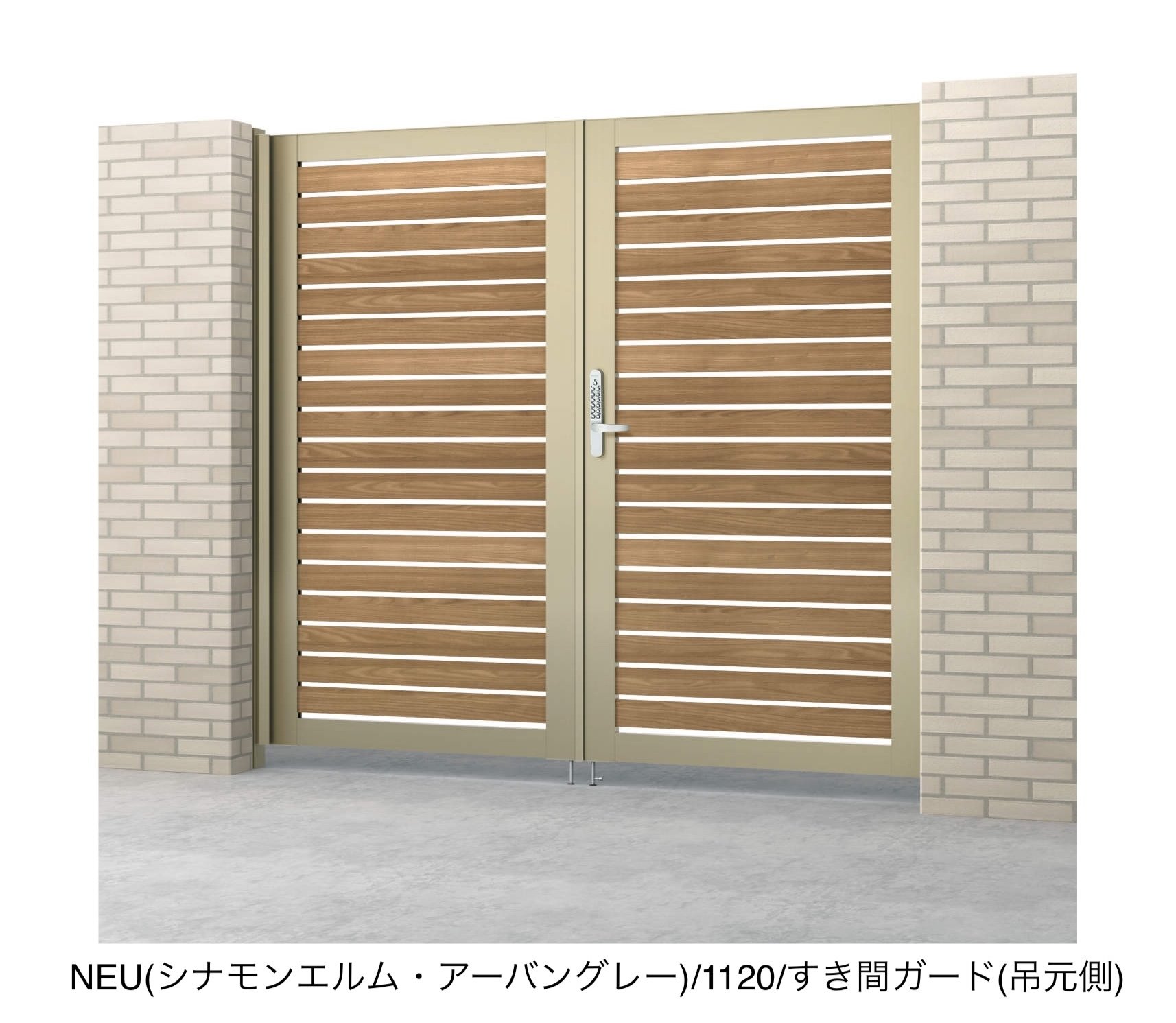 三協アルミの「シャトレナⅡハイタイプ Y3型(HK型:キーレックス錠)」のサブ画像2