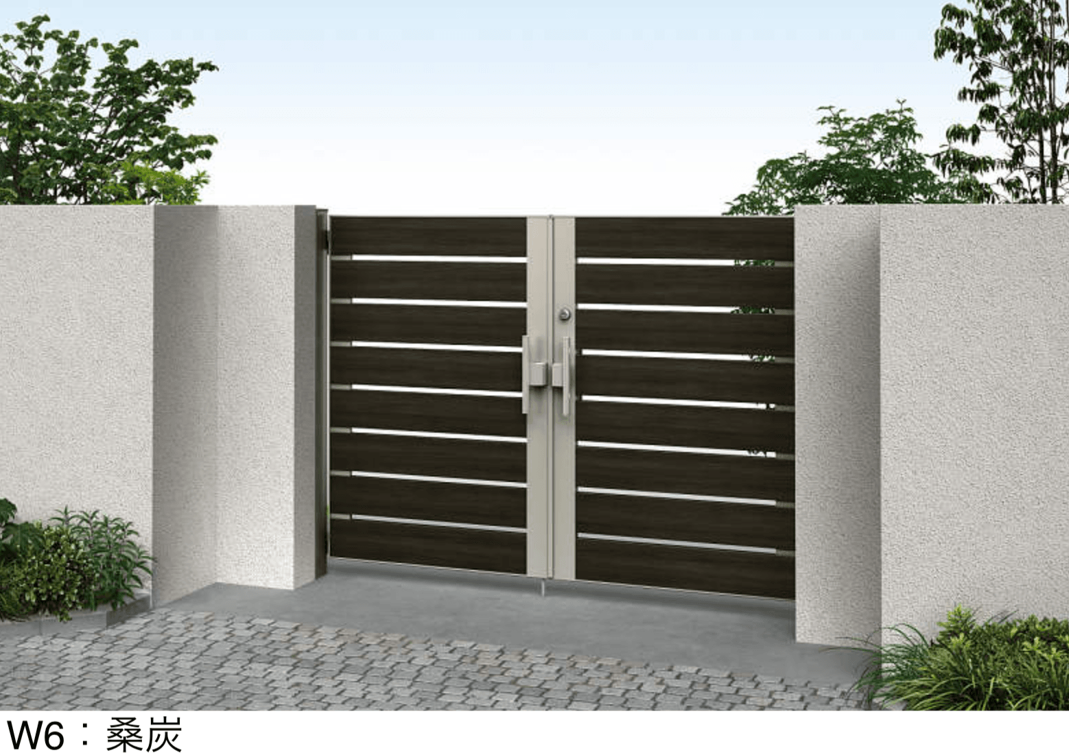 YKK APの「電気錠付共用門扉 ルシアス 門扉 YS4型【2025年6月発売】」のサブ画像2