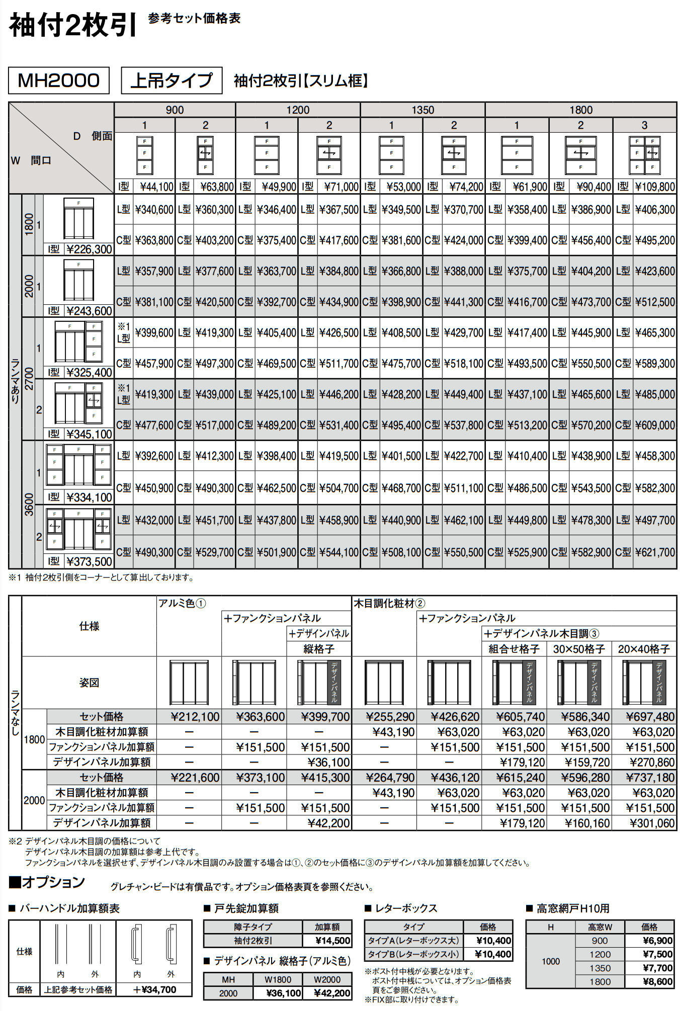 ツインガードⅢ 袖付2枚引_価格_3