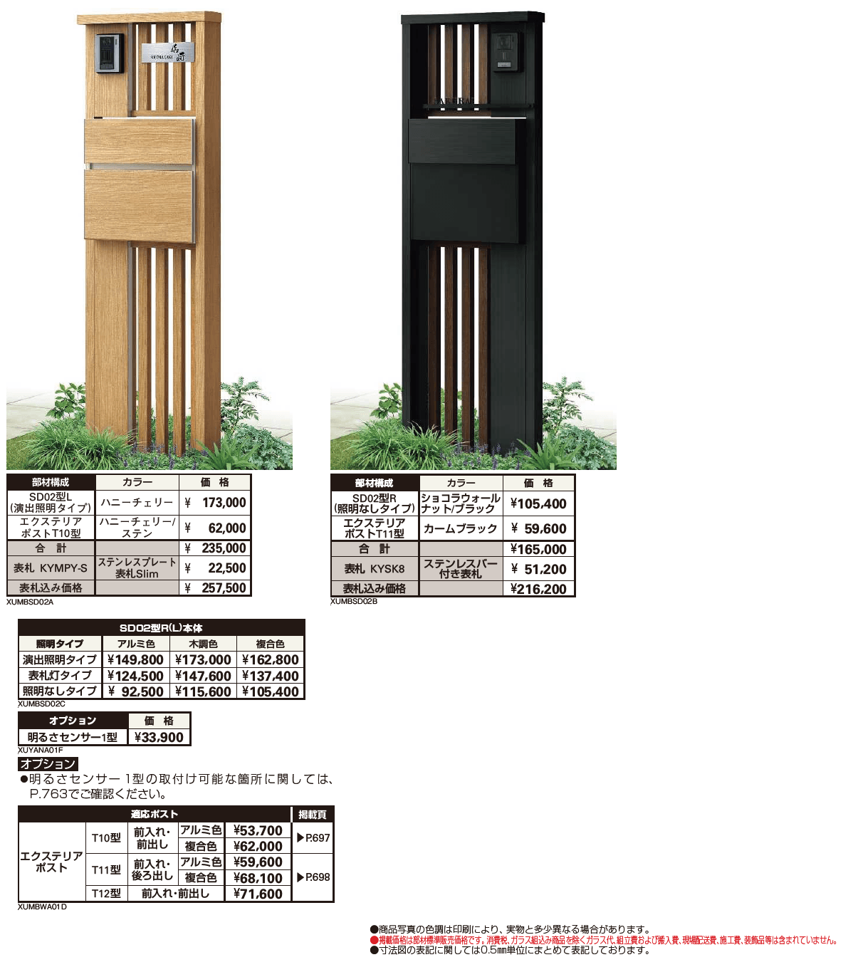 ルシアス ポストユニット SD02型【2024年版】_価格_1