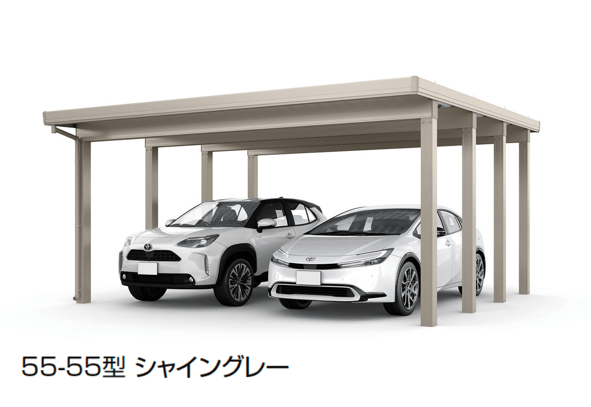 LIXILの「カーポートST 6000タイプ 2台用」のサブ画像9