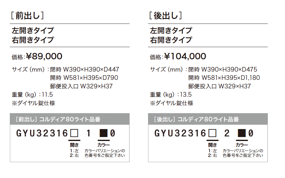 コルディア 80 ライト【2024年版】_価格_1