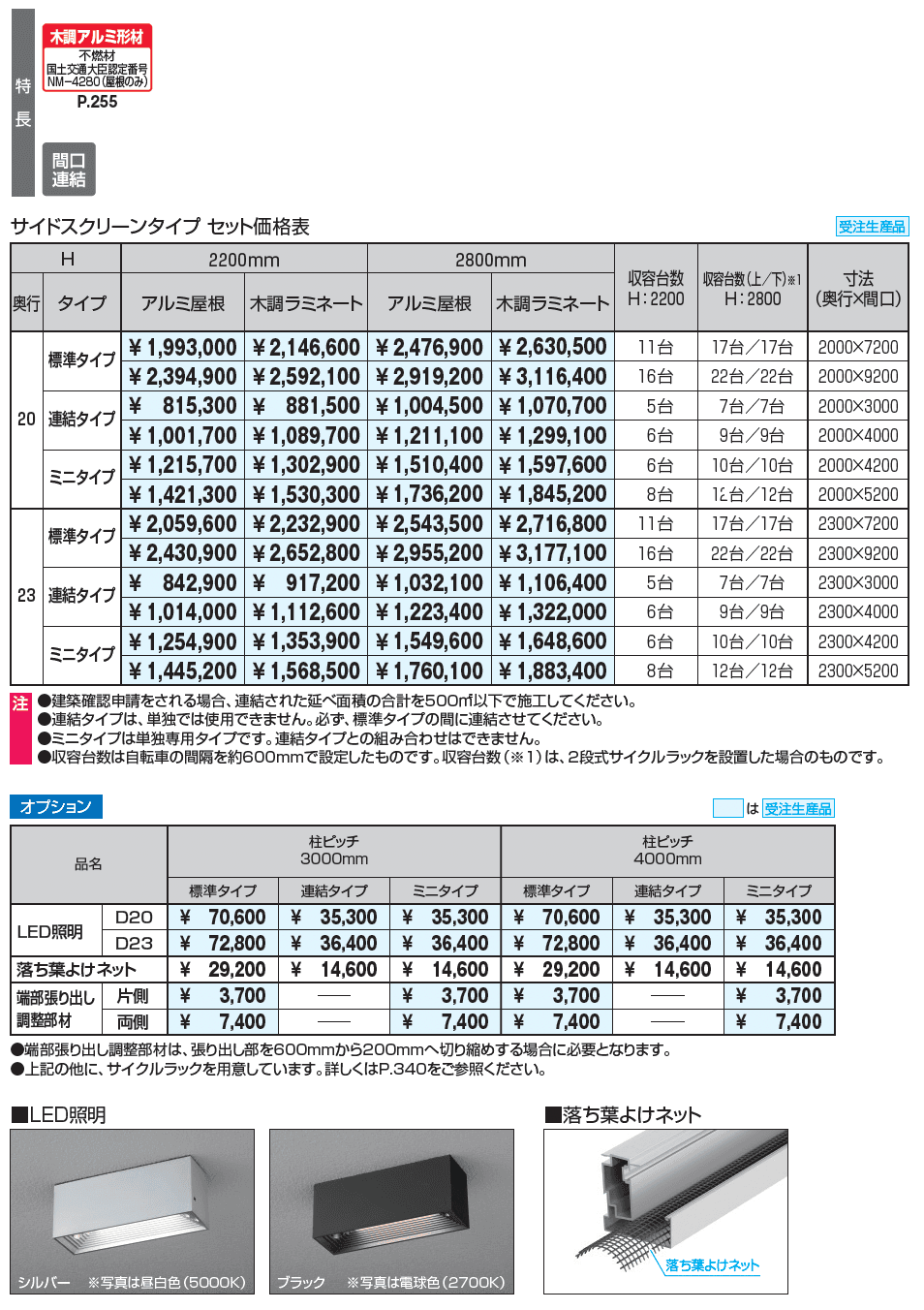 FⅡリンクロス サイドスクリーンタイプ 600N/㎡_価格_1