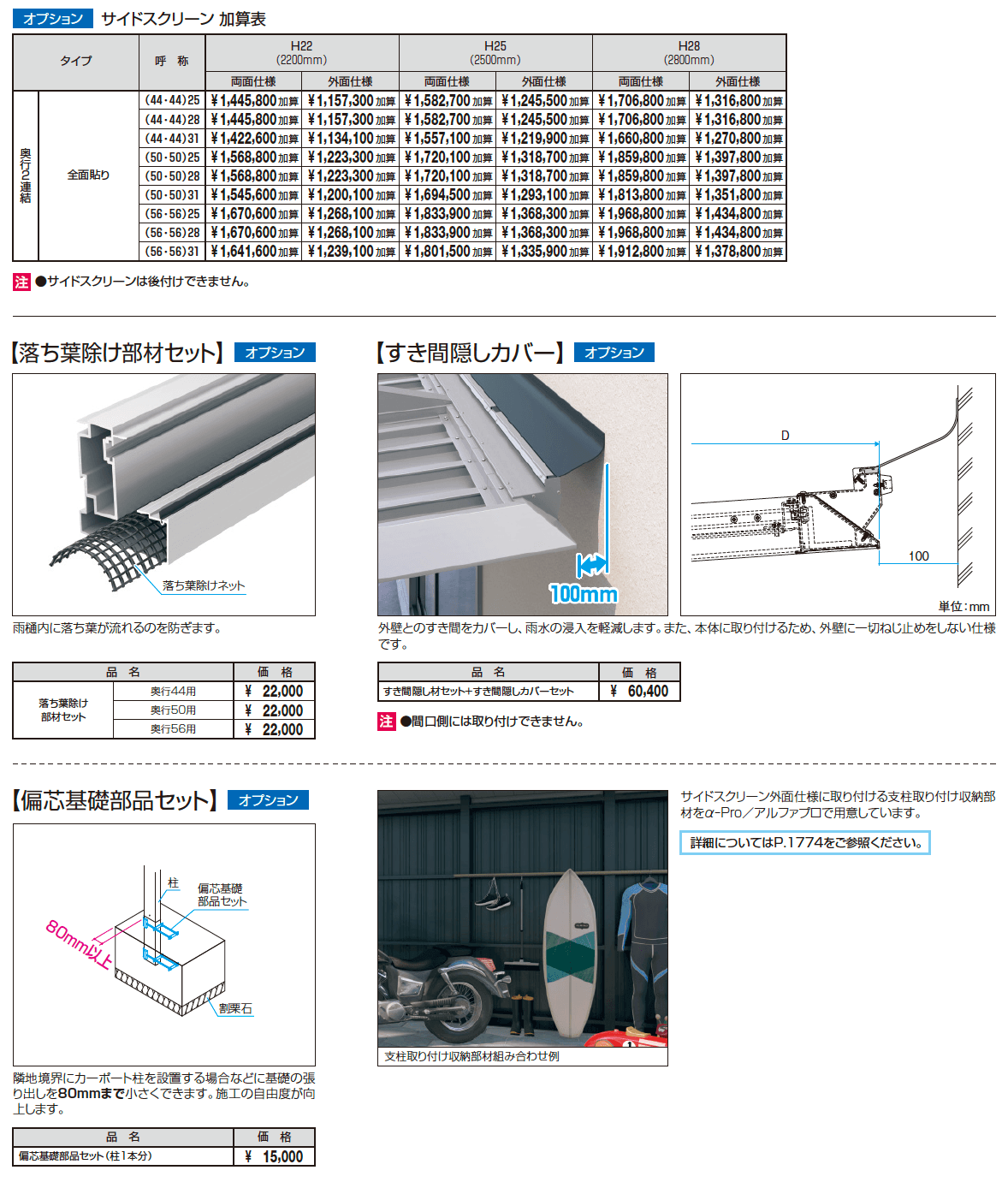 カーポート FⅡ【2023年版】_価格_2