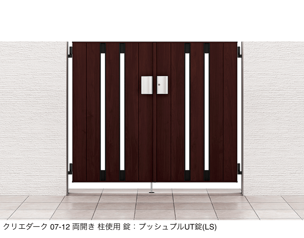 LIXILの「開き門扉AA TS1型(木調)」のサブ画像5
