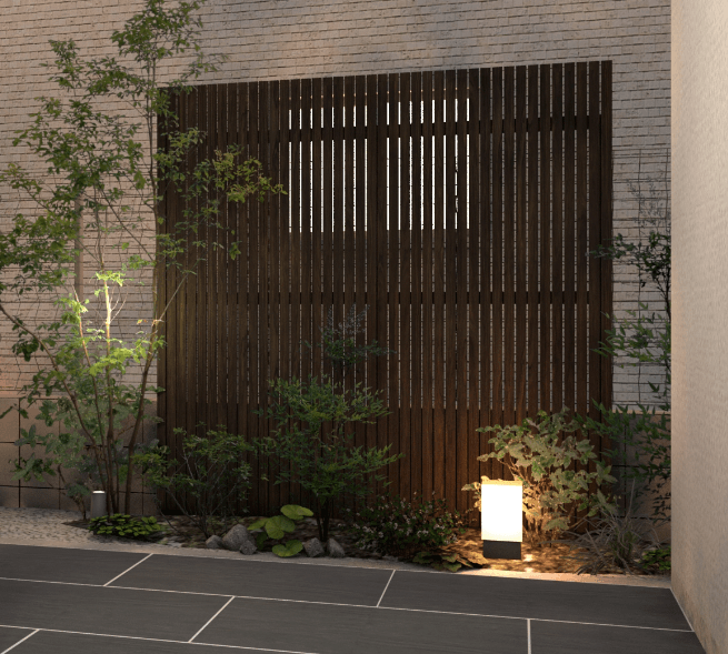 タカショーの「密縦板貼 40幅」