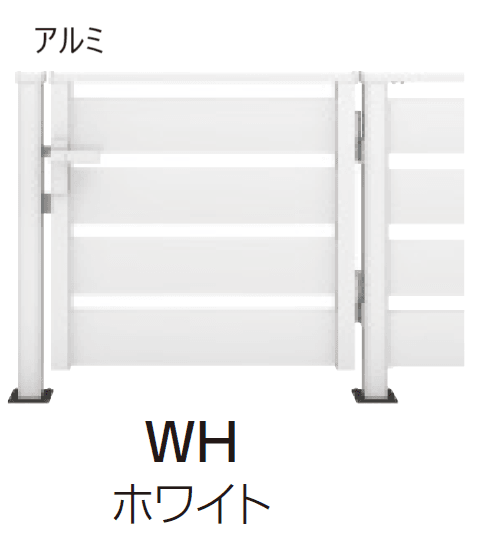 三協アルミの「ラステラ ジーエムラインW 門扉」のサブ画像3