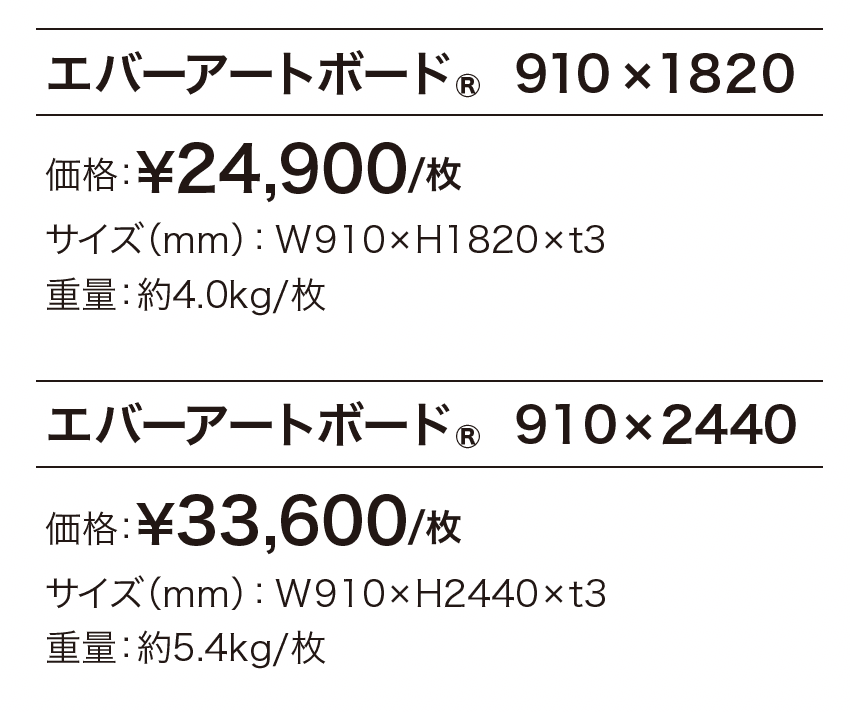 エバーアートボード【2024年版】_価格_1