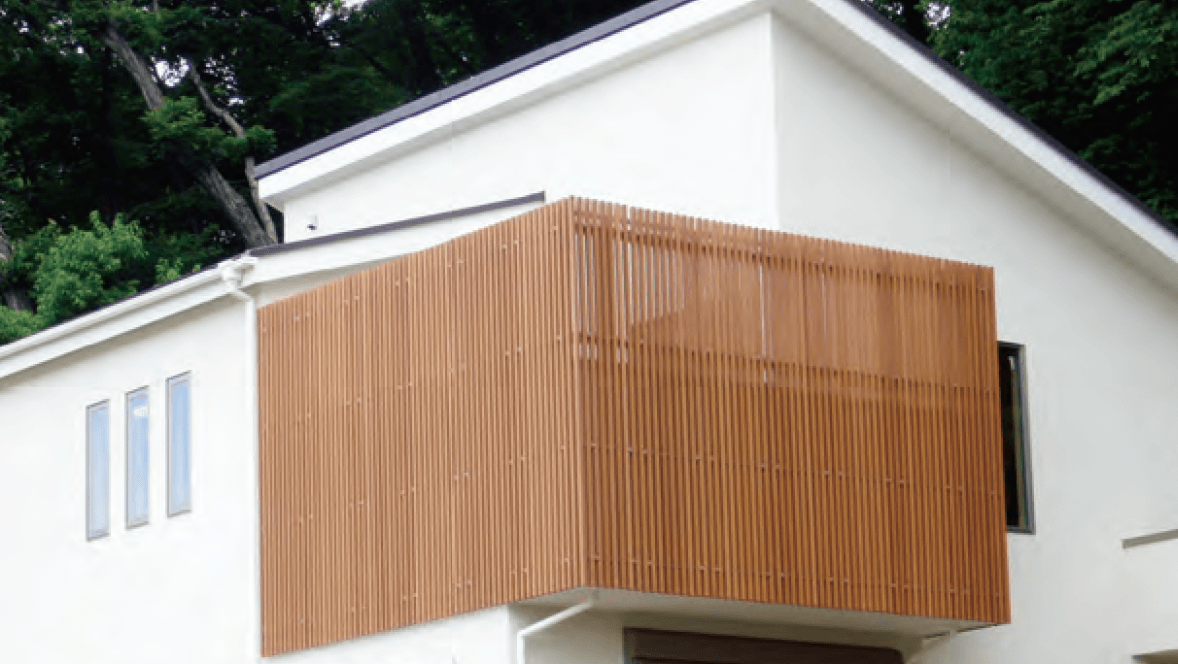 MINOの「笠木付彩木スクリーン手摺MBタイプ AKMB」のサブ画像6