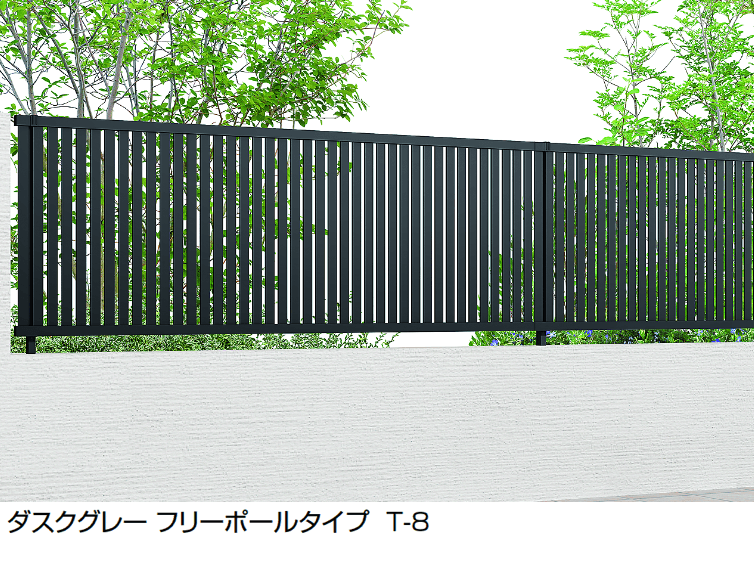 LIXILの「フェンスAB TS1型(縦スリット①)」のサブ画像6
