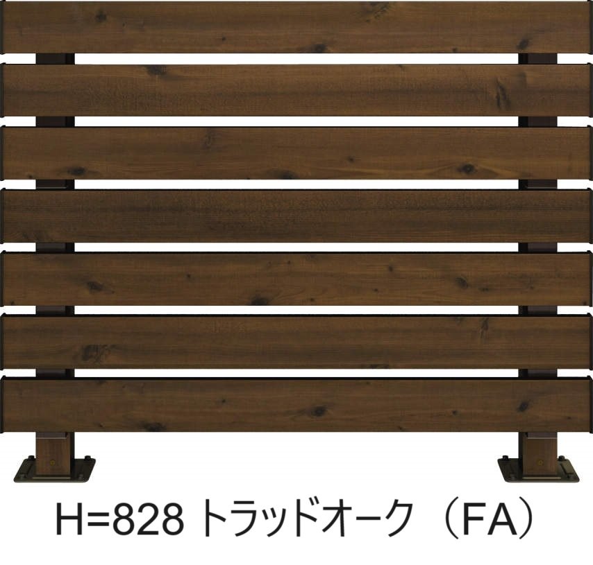 三協アルミの「ヴィラウッドフェンス 木調スクリーン」のサブ画像4